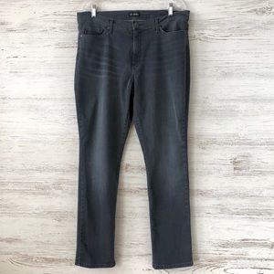 *3/$20* LEE Slim Straight Jeans Gray Slimming Fit